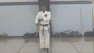 Kata Tokumine No Kun Sensei Zenshun Shimabukuro Son of Hanshi Zenpo Shimabukuro [upl. by Brebner]