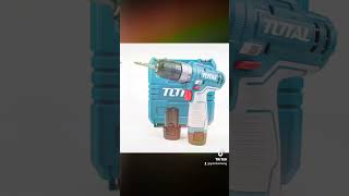 TOTAL Liion Cordless Drill 12V20Nm10mm 2 Speed Gear  15Ah Battery 2 Pcs USB TypeC [upl. by Eydnarb]