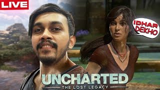 Uncharted The Lost Legacy Part 1 Live Gameplayuncharted unchartedthelostlegacygameplay lostlegacy [upl. by Ferrell]