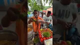 The King of Jhalmuri in India 👑  Street Food Perfection shorts [upl. by Aissenav]