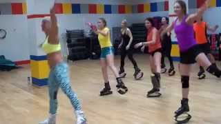 Фитнес семинар Kangoo jumps Ведет Timea Sifter v2 [upl. by Swords]