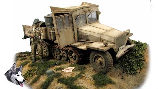 WWII Falaise Pocket France 1944 Diorama in 135 scale [upl. by Ahsit]