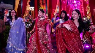 Bride Groom Dance  Wedding Dance  Ladkewale vs Ladkiwale  Group Dance  4 Dec 2023 [upl. by Tsyhtema444]