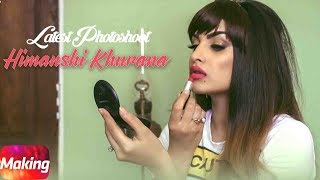 Himanshi Khurana Latest Photoshoot Making Video  Behind The Scene  Speed Records [upl. by Ainot]