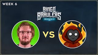 Bingo Brawlers Season 2 Week 6 Bushy vs itzCBD [upl. by Aifos]