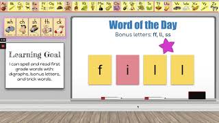 FUNDATIONS  Level 1 Unit 4 Week 1 Day 3 [upl. by Neddra435]