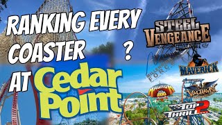 Ranking Every Coaster at Cedar Point from Worst to Best Roller Coasters [upl. by Rochus]