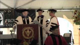 Providence Colleges 2010 Academic Convocation [upl. by Binnings243]