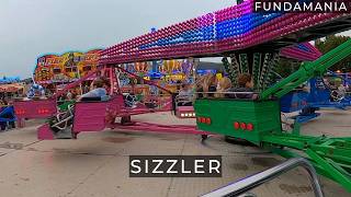 Sizzler Cassely  Fundamania Fun Fair Belfast 2024  OnRide POV [upl. by Eckblad]