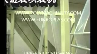 ZIPPER FILM BLOWING MACHINE [upl. by Okiram]