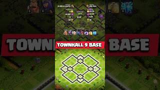 Town Hall 9 base Clash of Clans [upl. by Dinin]