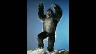 King Kong Lives  Roars  Sound Effect Updated [upl. by Ainadi]