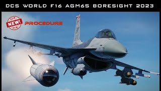 DCS World NEW BORESIGHT PROCEDURE FOR F16 AGM65D [upl. by Steward]