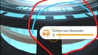 Evolve One Slowpoke In Misunderstood Mischief Pokemon Go [upl. by Linder454]