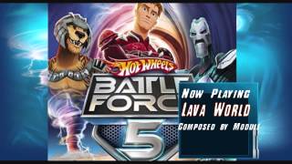 Hot Wheels Battle Force 5 The Game Soundtrack Lava World [upl. by Asela]