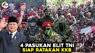 BAKAL DISIKAT HABIS DI ERA PRABOWO Deretan Pasukan Elite TNI yang Terjun Libas KKB Papua [upl. by Letch]