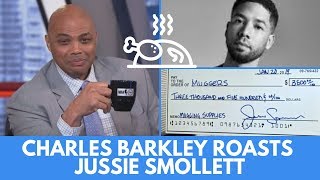 Charles Barkley Roasts Jussie Smollett Full Unseen Video [upl. by Atteuqaj]