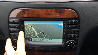 Mercedes W220 S Class S320 cdi Comand Sat nav Stereo user guide walk through [upl. by China]