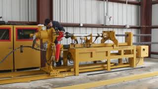 Testing HEMSTuxco Hydraulic Cylinder Servicer [upl. by Hairahcaz]