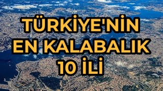 Türkiyenin En Kalabalık İlleri  2018 [upl. by Atnas]