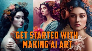 How to Create Art with AI in Just 5 Minutes [upl. by Ahseikan436]