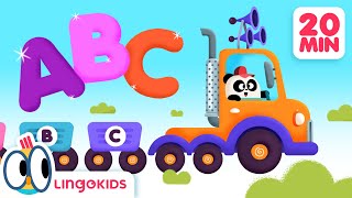 ABC TRUCK SONG 🛻🎶  More Songs for Kids  Lingokids [upl. by Huckaby]