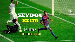 Seydou Keita All 25 Goals For Barcelona 20092012 HD [upl. by Yrahk]