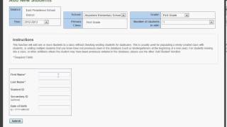 How to Add a Student to Your Class List on DIBELS [upl. by Erich]