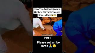 kachua ko bachaya😱😱view like sort viral subscribe [upl. by Dinan]