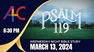 Wednesday Night Bible Study  03132024 [upl. by Ziagos]