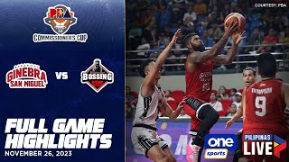 Brgy Ginebra vs Blackwater highlights  PBA Season 48 Commissioner’s Cup  Nov 26 2023 [upl. by Marris]