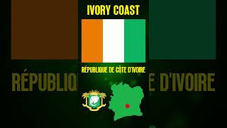 Ivory Coast Flag [upl. by Aihtenyc602]