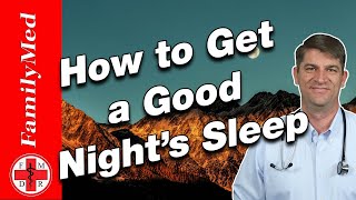 HOW TO FIX INSOMNIA  10 Steps to a Better Nights Sleep [upl. by Urban]