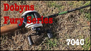 Dobyns Fury 704C Series Rod Review [upl. by Auqkinahs]