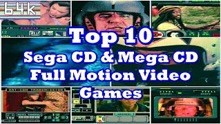 Top 10 Sega CD Full Motion Video Games [upl. by Beattie]