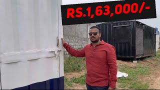 Container House for sale  container india ayodhya modi viral trending india [upl. by Beutner]