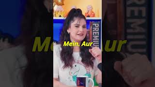 ZAREEN KHAN Hindi Nahi janti shorts zareenkhan podcast shortvideo [upl. by Chantal449]