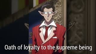 Overlord OST Oath of loyalty to the supreme being  Demiurge [upl. by Lalat]