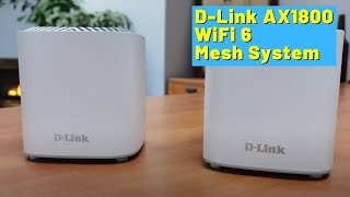 DLink Covr AX1800 WiFi 6 Whole Mesh System Review  Handy Andy Review [upl. by Arimlede]