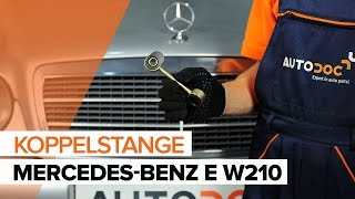 Wie MERCEDESBENZ E W210 vordere Koppelstange  Pendelstütze wechseln TUTORIAL  AUTODOC [upl. by Fonz607]