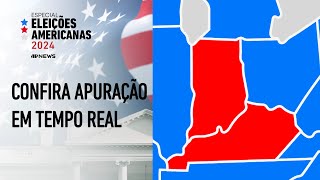 Primeiros estados encerram votação nos Estados Unidos  ELEIÇÕES EUA [upl. by Nicolau525]