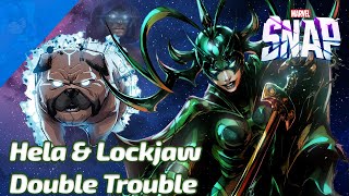 Hela Lockjaw is an AWESOME Tag Team Mash Up  Marvel SNAP Gameplay amp Deck Highlight [upl. by Ykcin]