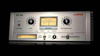 Native Instruments  Softube  Vintage Compressor  VC 2A ON DRUMS [upl. by Ludlew]