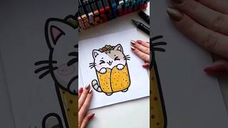 ASMR coloring my own coloring book Puurrito🌯 shorts [upl. by Bibbye]