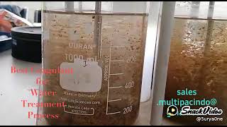 Best Coagulant WaterampWastewater Treatment Process Chemical [upl. by Nata]