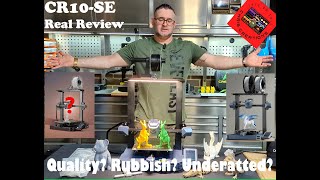 The Ultimate Workhorse Creality CR10 SE 3D Printer Review [upl. by Alenas]