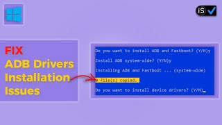 ADB Drivers Installation issue FIX [upl. by Anisor]