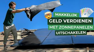 GELD VERDIENEN 💰 door het UITZETTEN VAN ZONNEPANELEN ja echt ☀️ [upl. by Ennairrek]