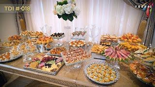 Wedding Appetizer Buffet Table  018  The Best wedding buffet table decorating ideas [upl. by Ricard]