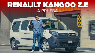 Renault Kangoo ZE a prueba una van eléctrica para que nunca se detenga el trabajo [upl. by Tebazile]